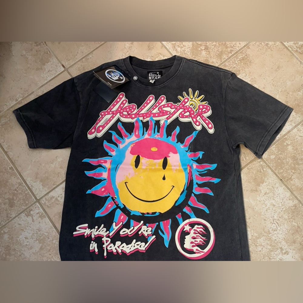 Black Hellstar t shirt size medium